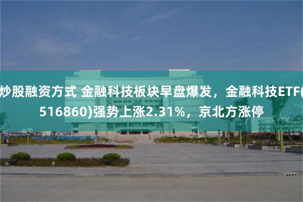 炒股融资方式 金融科技板块早盘爆发，金融科技ETF(516860)强势上涨2.31%，京北方涨停